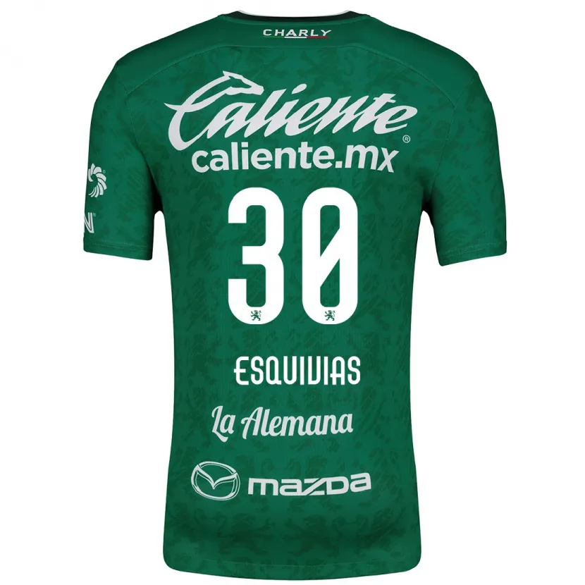 Danxen Kid Isabela Esquivias #30 Green White Home Jersey 2024/25 T-Shirt