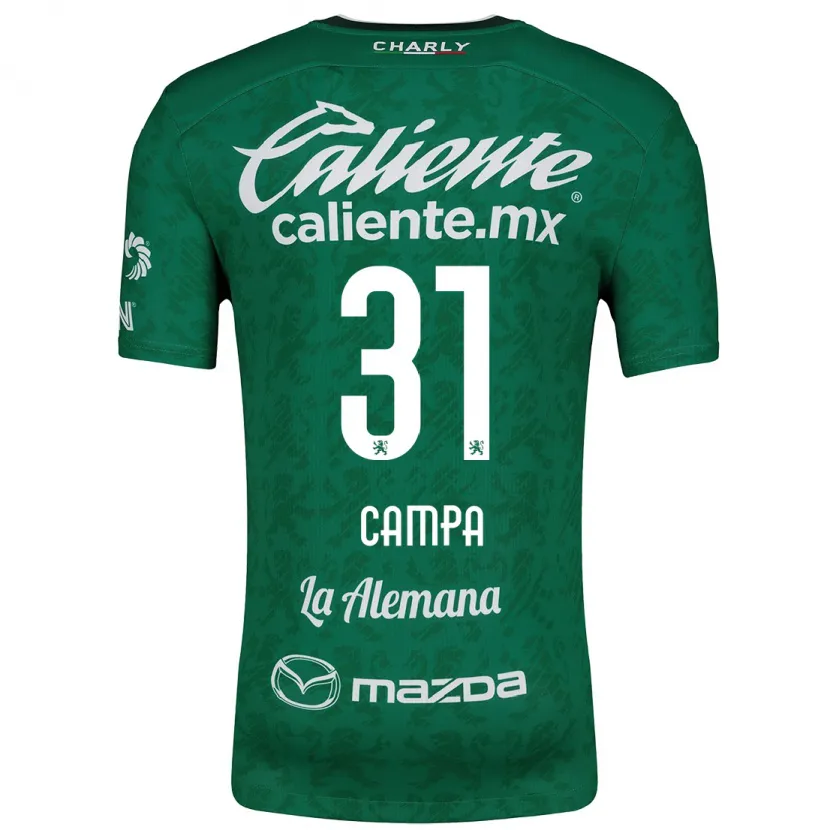 Danxen Kid Marlyn Campa #31 Green White Home Jersey 2024/25 T-Shirt