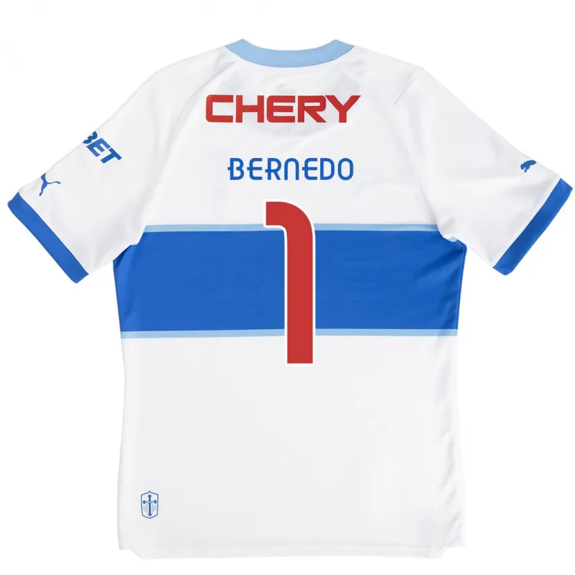 Danxen Kid Vicente Bernedo #1 White Blue Home Jersey 2024/25 T-Shirt