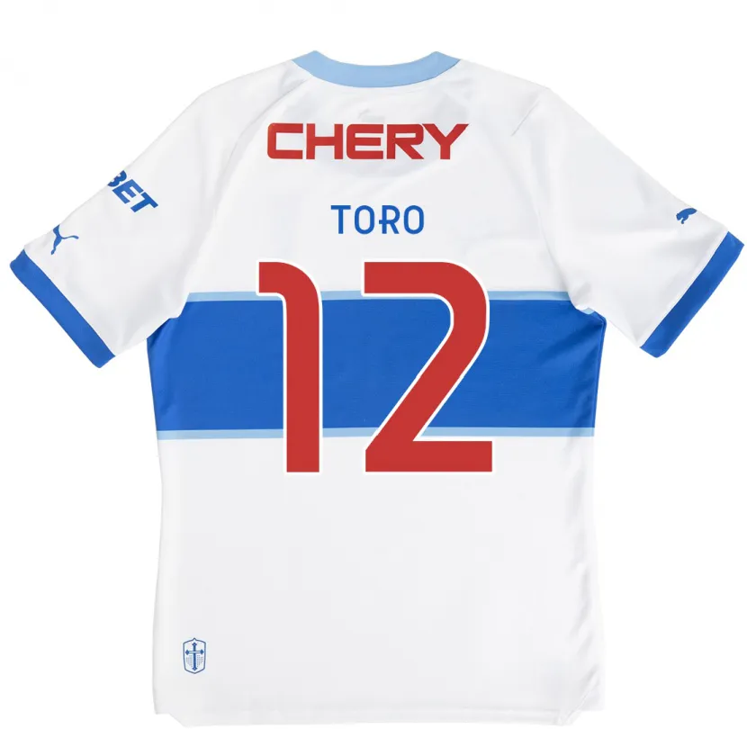 Danxen Kid Ian Toro #12 White Blue Home Jersey 2024/25 T-Shirt