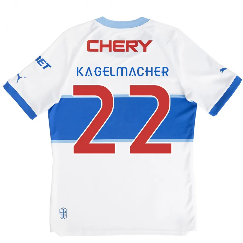 Danxen Kid Gary Kagelmacher #22 White Blue Home Jersey 2024/25 T-Shirt