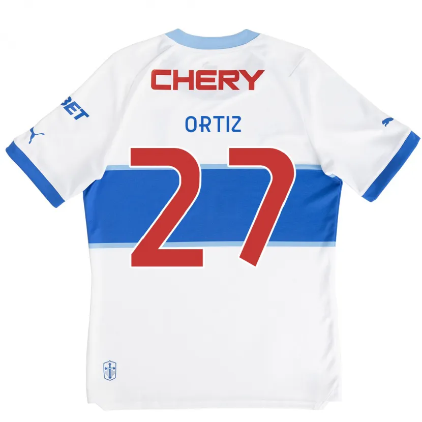 Danxen Kid Jorge Ortiz #27 White Blue Home Jersey 2024/25 T-Shirt