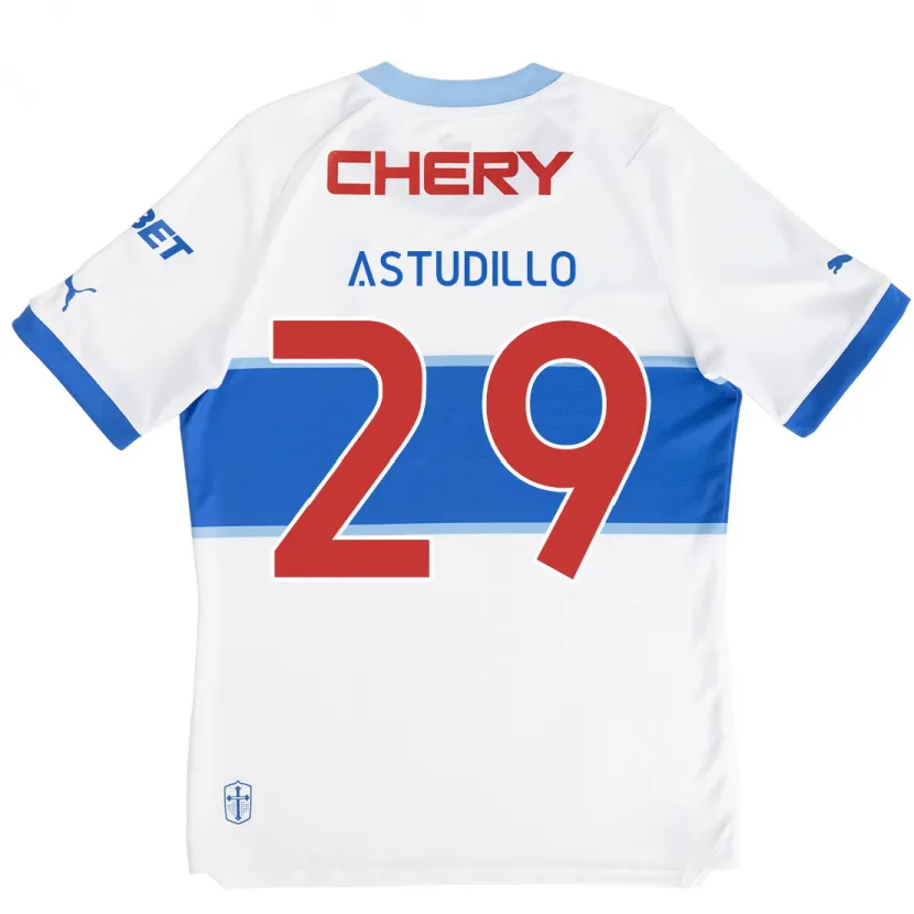 Danxen Kid Aaron Astudillo #29 White Blue Home Jersey 2024/25 T-Shirt