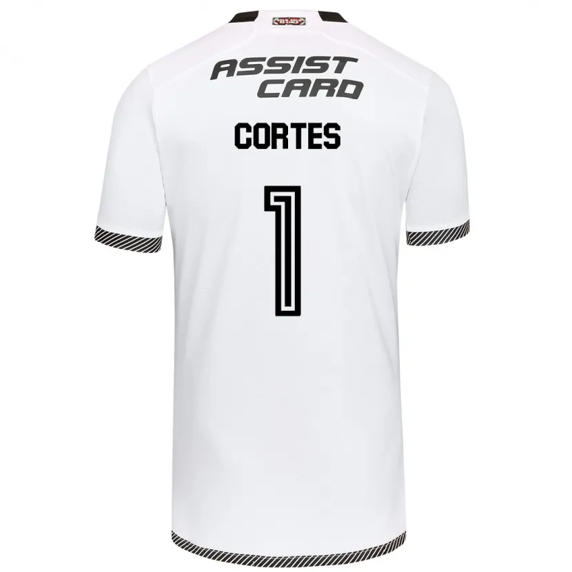 Danxen Kid Brayan Cortés #1 White Black Home Jersey 2024/25 T-Shirt