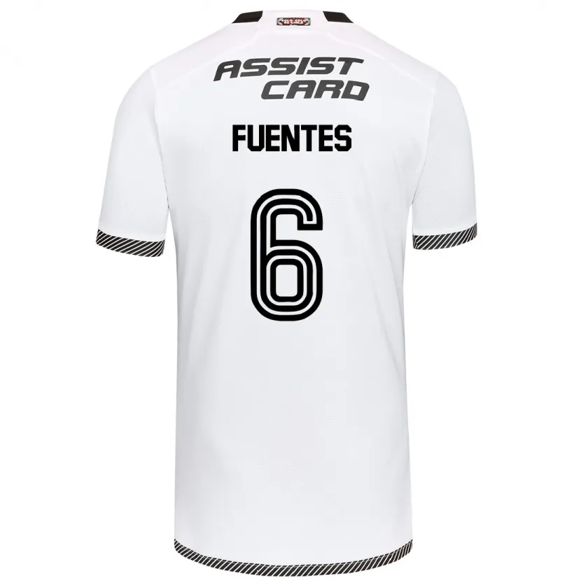 Danxen Kid César Fuentes #6 White Black Home Jersey 2024/25 T-Shirt