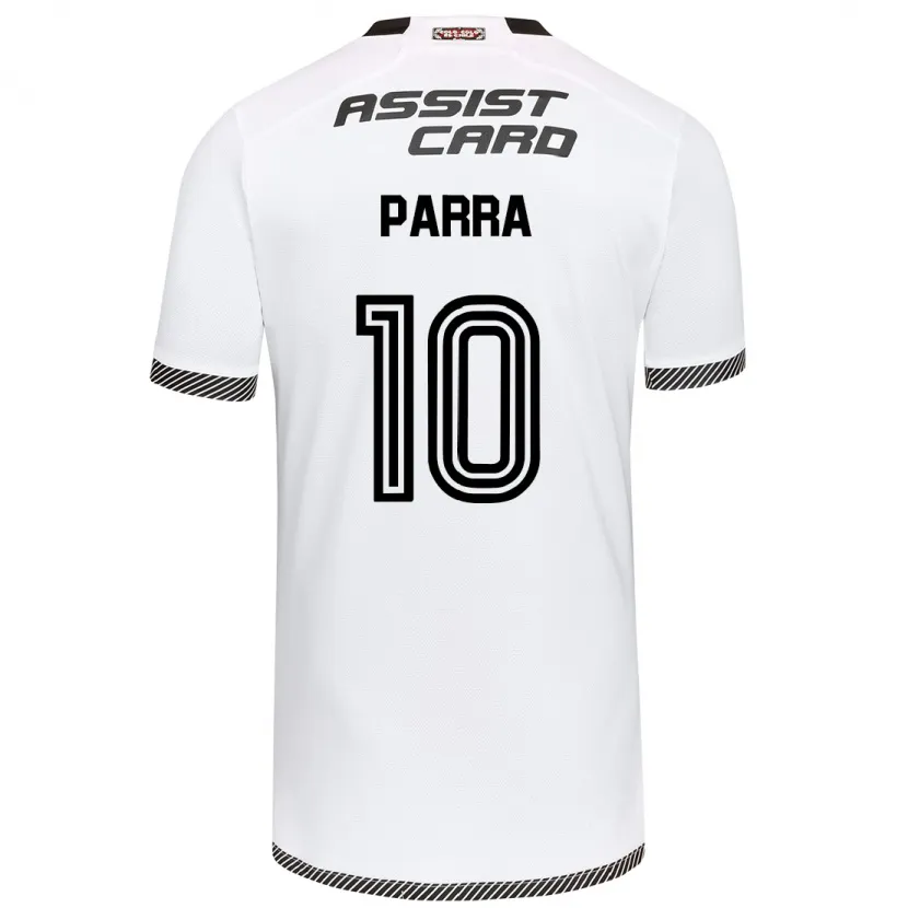 Danxen Kid Pablo Parra #10 White Black Home Jersey 2024/25 T-Shirt