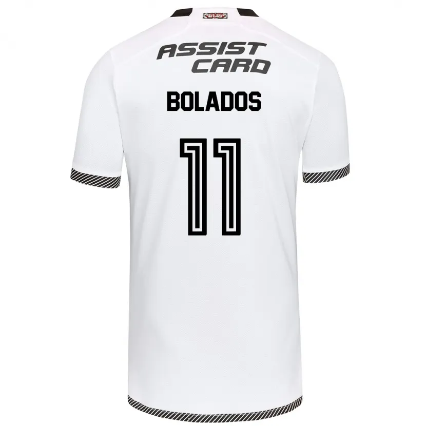 Danxen Kid Marcos Bolados #11 White Black Home Jersey 2024/25 T-Shirt