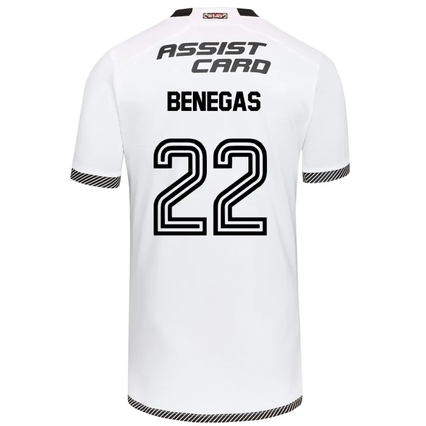 Danxen Kid Leandro Benegas #22 White Black Home Jersey 2024/25 T-Shirt