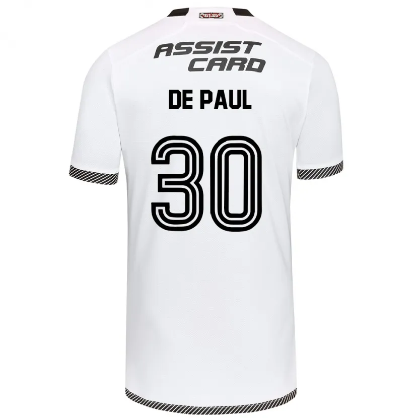 Danxen Kid Fernando De Paul #30 White Black Home Jersey 2024/25 T-Shirt