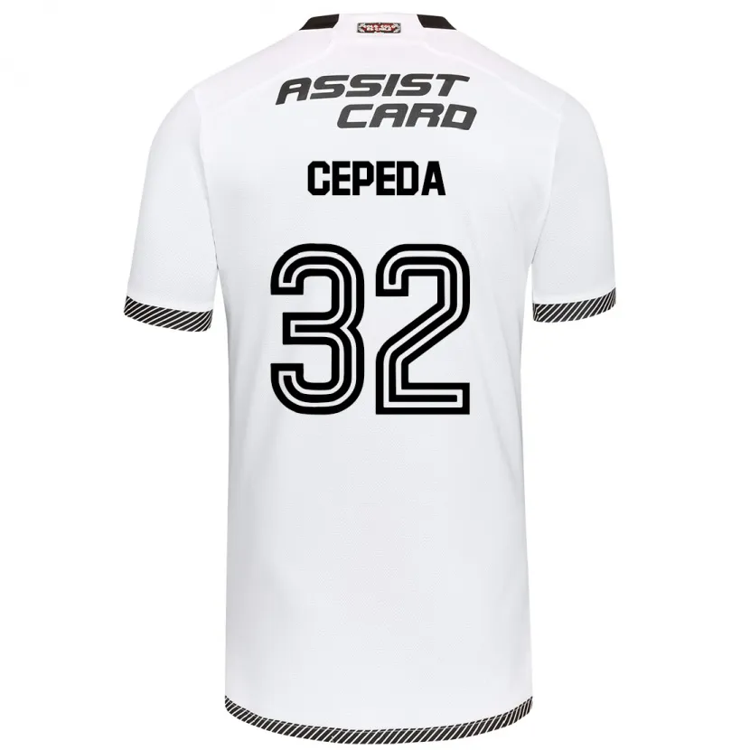 Danxen Kid Lucas Cepeda #32 White Black Home Jersey 2024/25 T-Shirt