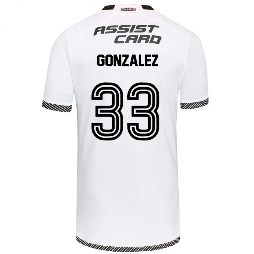 Danxen Kid Ramiro González #33 White Black Home Jersey 2024/25 T-Shirt