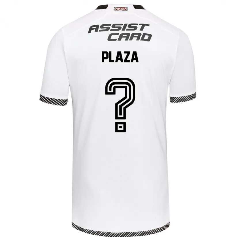 Danxen Kid Diego Plaza #0 White Black Home Jersey 2024/25 T-Shirt