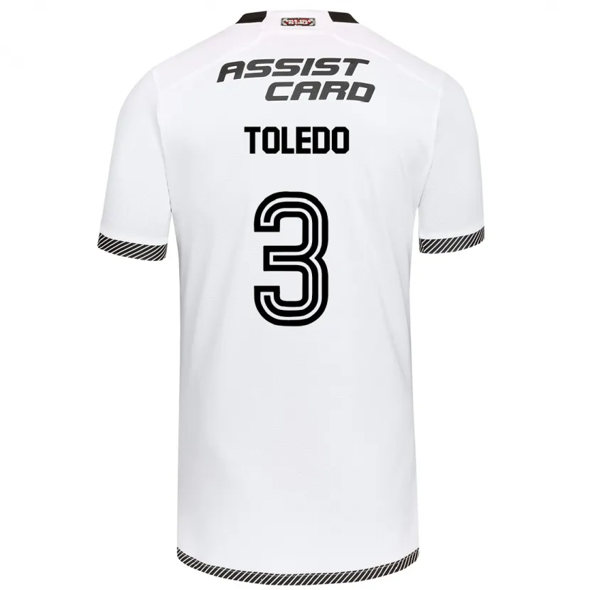 Danxen Kid Miguel Toledo #3 White Black Home Jersey 2024/25 T-Shirt