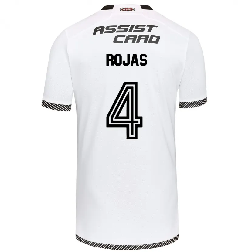 Danxen Kid Javier Rojas #4 White Black Home Jersey 2024/25 T-Shirt