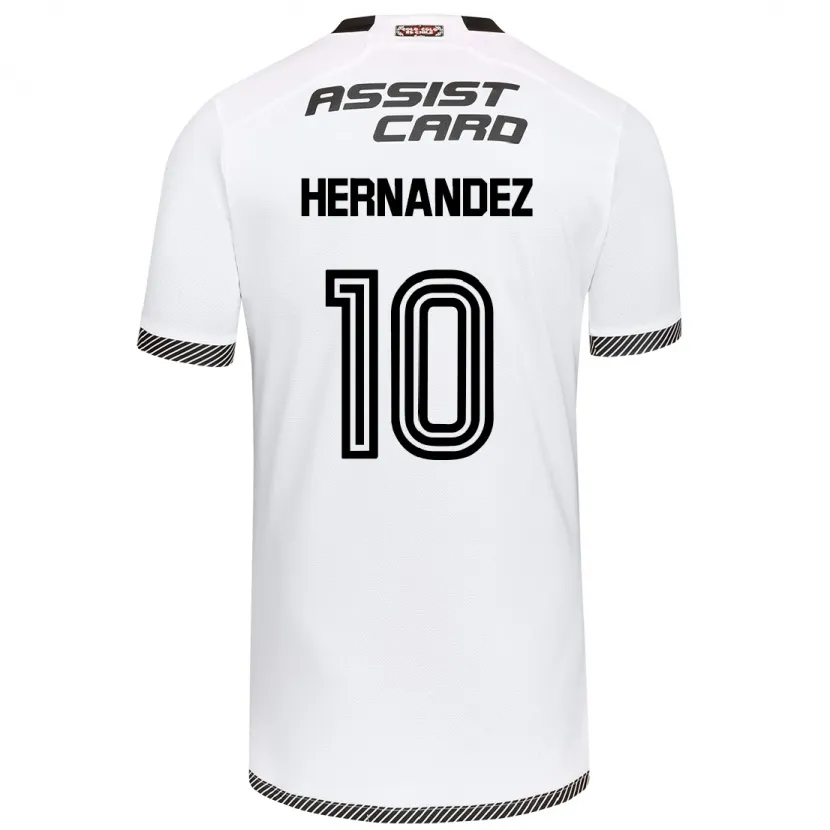 Danxen Kid Leandro Hernández #10 White Black Home Jersey 2024/25 T-Shirt