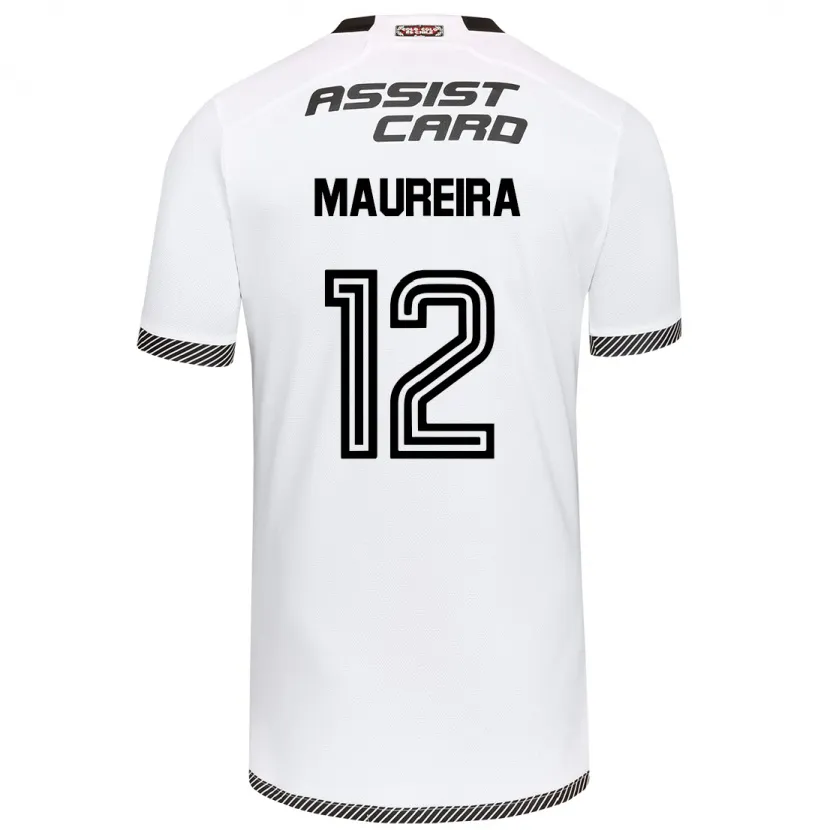 Danxen Kid Gabriel Maureira #12 White Black Home Jersey 2024/25 T-Shirt