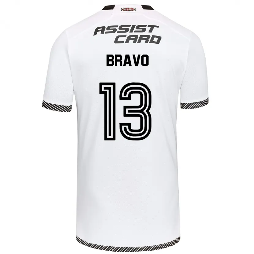 Danxen Kid Santiago Bravo #13 White Black Home Jersey 2024/25 T-Shirt