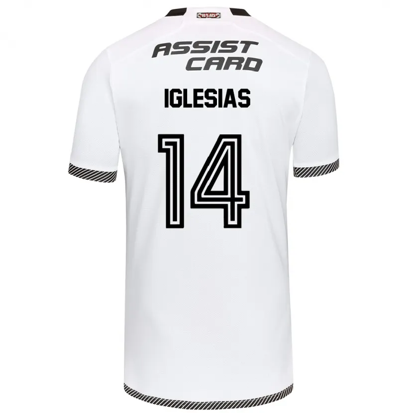 Danxen Kid Luciano Iglesias #14 White Black Home Jersey 2024/25 T-Shirt