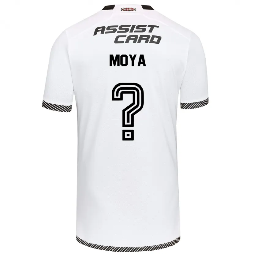 Danxen Kid Matías Moya #0 White Black Home Jersey 2024/25 T-Shirt