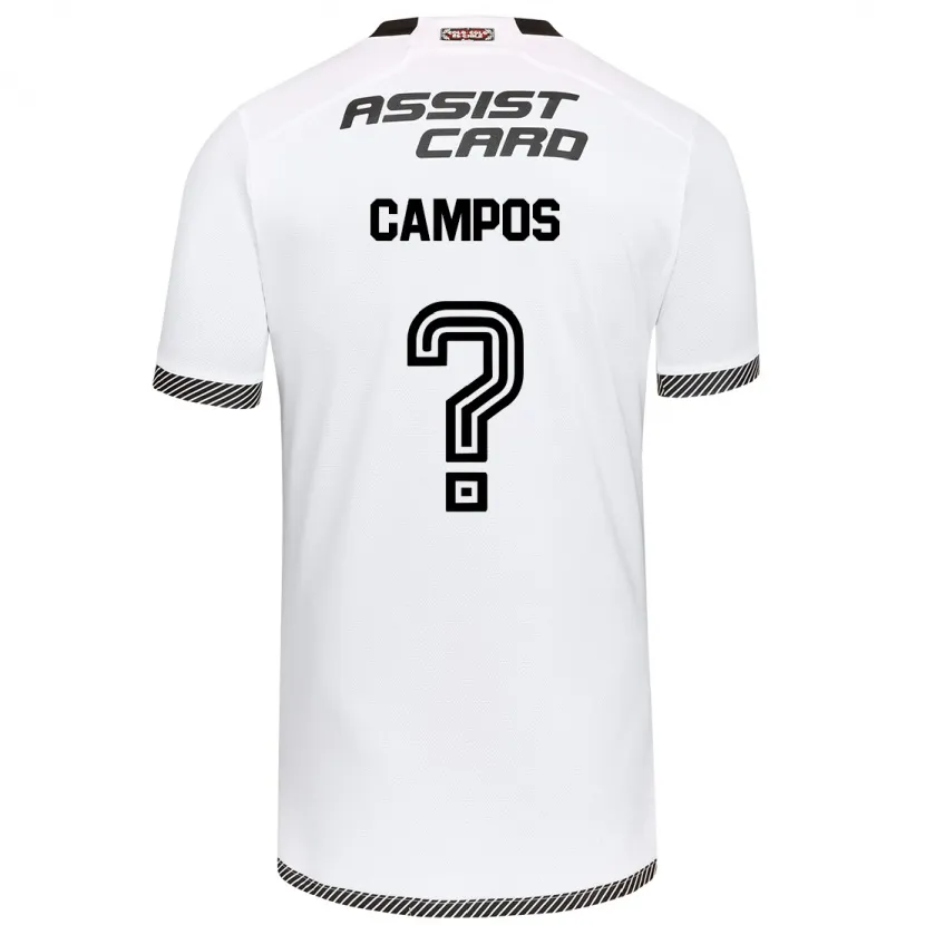 Danxen Kid Víctor Campos #0 White Black Home Jersey 2024/25 T-Shirt