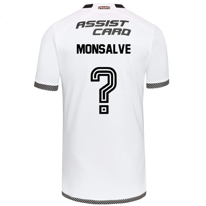 Danxen Kid Gaspar Monsalve #0 White Black Home Jersey 2024/25 T-Shirt