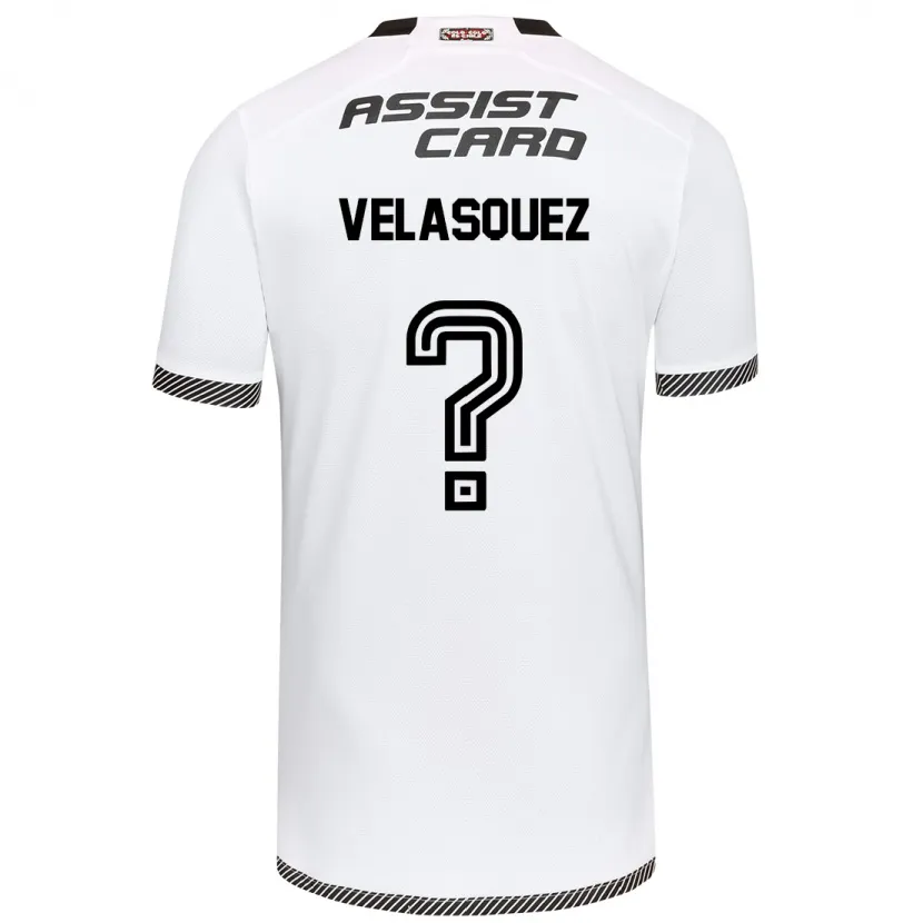 Danxen Kid Milovan Velásquez #0 White Black Home Jersey 2024/25 T-Shirt