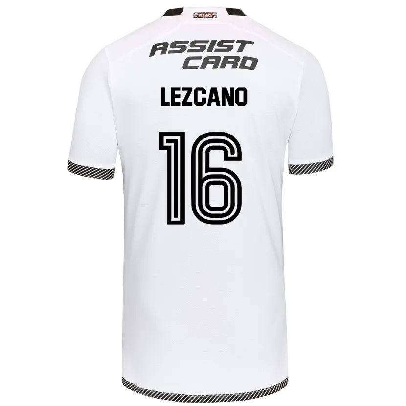 Danxen Kid Darío Lezcano #16 White Black Home Jersey 2024/25 T-Shirt