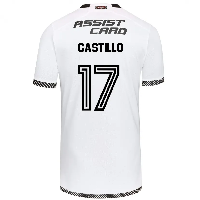 Danxen Kid Fabián Castillo #17 White Black Home Jersey 2024/25 T-Shirt