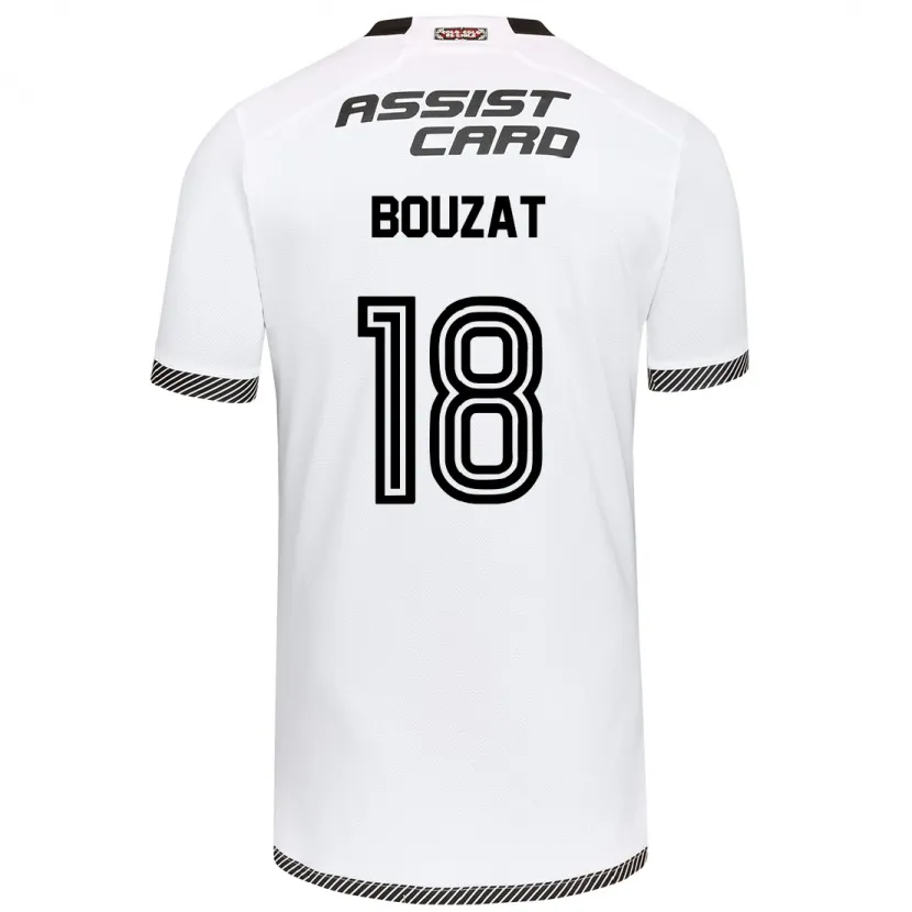 Danxen Kid Agustín Bouzat #18 White Black Home Jersey 2024/25 T-Shirt