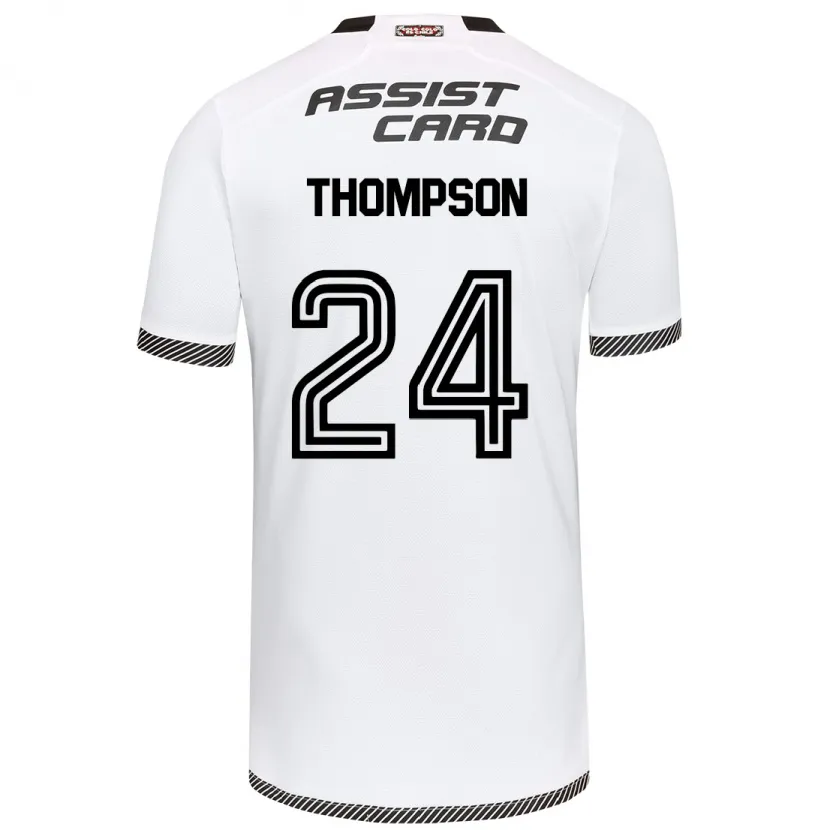 Danxen Kid Jordhy Thompson #24 White Black Home Jersey 2024/25 T-Shirt