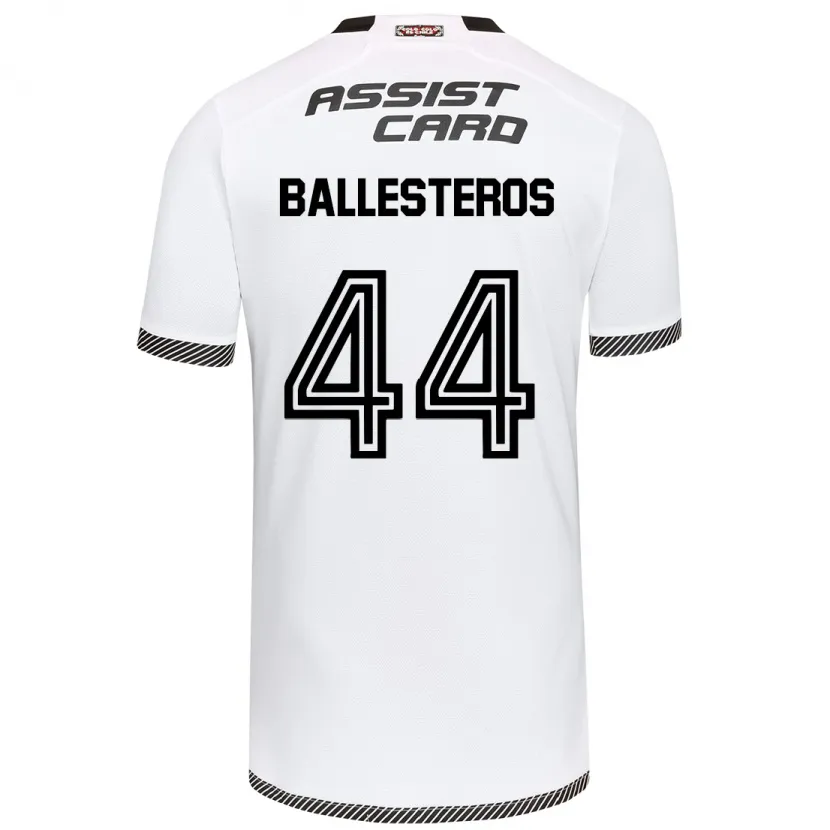 Danxen Kid Martín Ballesteros #44 White Black Home Jersey 2024/25 T-Shirt