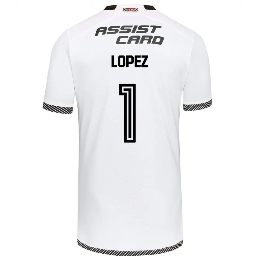 Danxen Kid Yessenia López #1 White Black Home Jersey 2024/25 T-Shirt