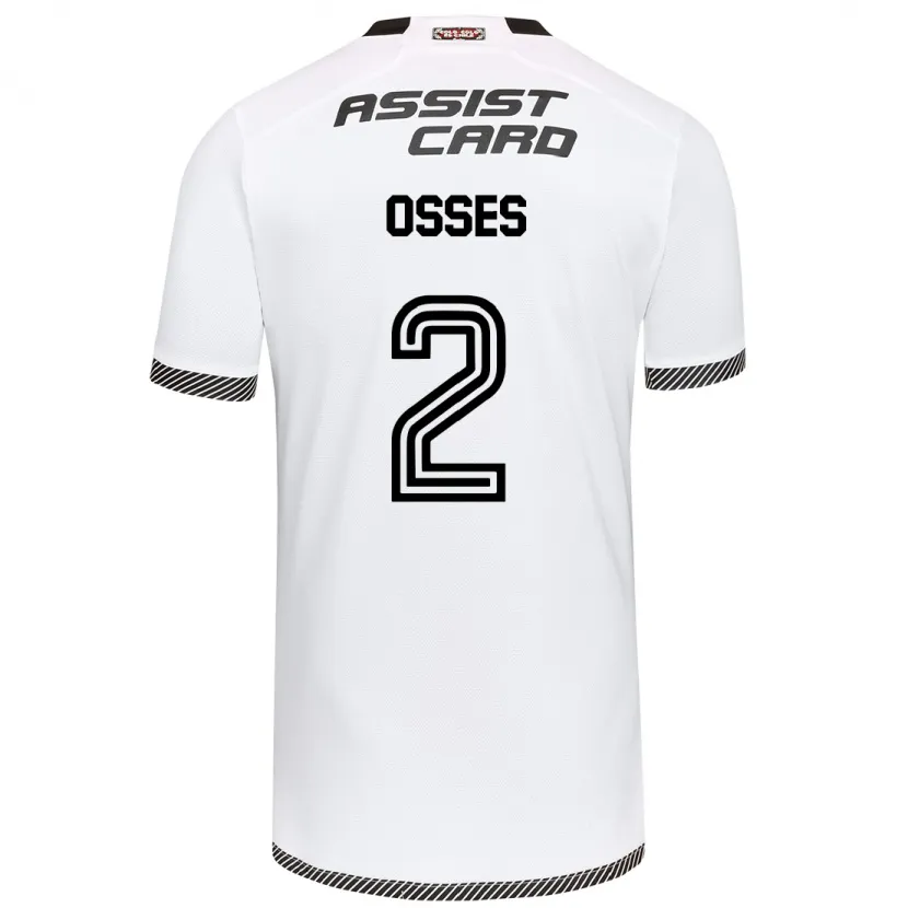 Danxen Kid Martina Osses #2 White Black Home Jersey 2024/25 T-Shirt