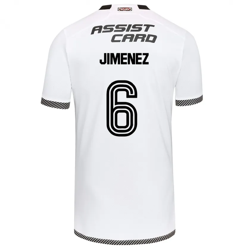 Danxen Kid Yastin Jiménez #6 White Black Home Jersey 2024/25 T-Shirt