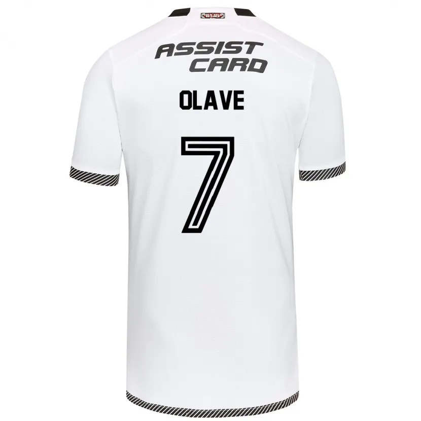 Danxen Kid Isidora Olave #7 White Black Home Jersey 2024/25 T-Shirt