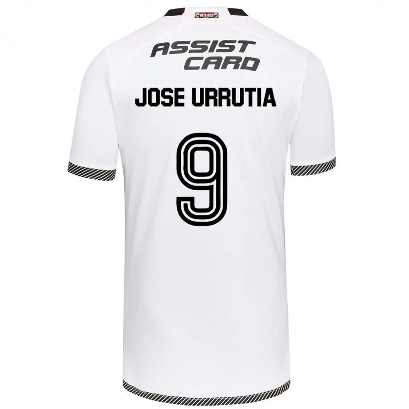 Danxen Kid María José Urrutia #9 White Black Home Jersey 2024/25 T-Shirt