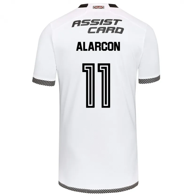 Danxen Kid Antonia Alarcón #11 White Black Home Jersey 2024/25 T-Shirt