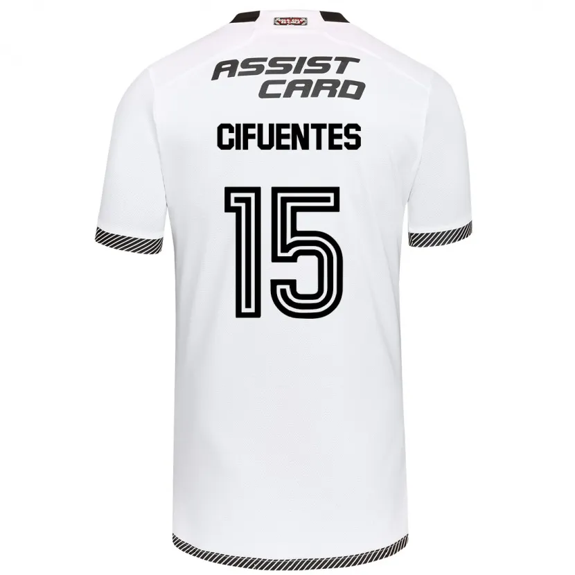 Danxen Kid Anaís Cifuentes #15 White Black Home Jersey 2024/25 T-Shirt