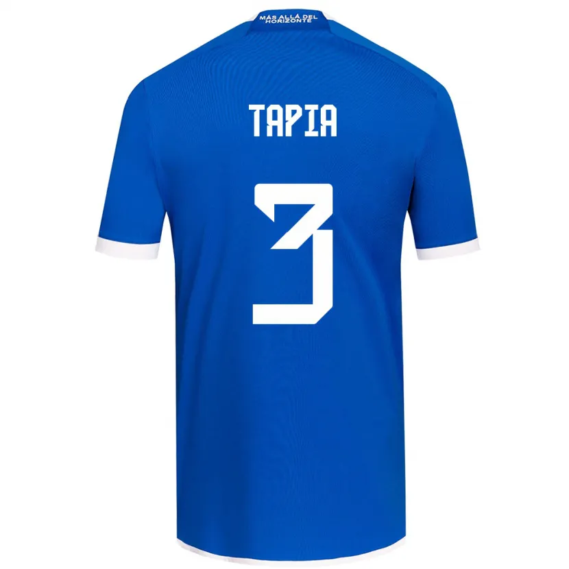 Danxen Kid Ignacio Tapia #3 Blue White Home Jersey 2024/25 T-Shirt