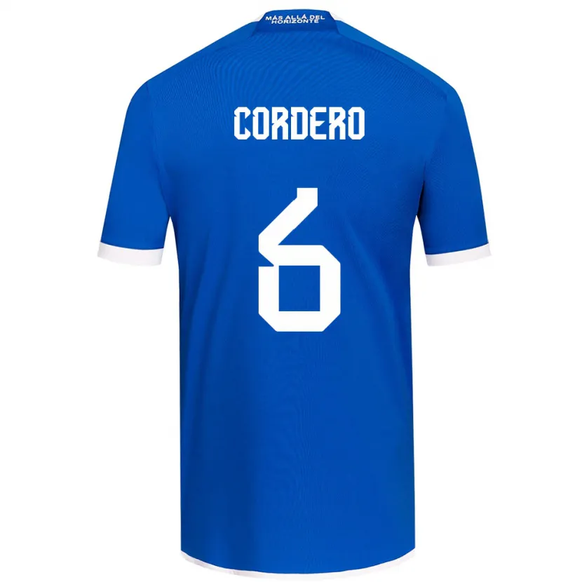 Danxen Kid Renato Cordero #6 Blue White Home Jersey 2024/25 T-Shirt