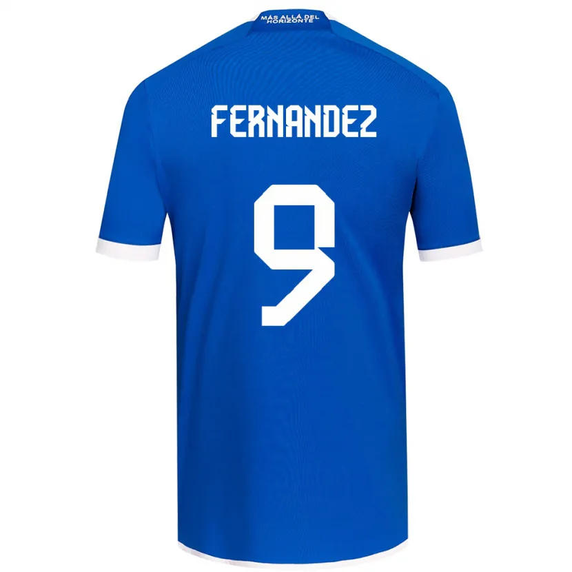 Danxen Kid Leandro Fernández #9 Blue White Home Jersey 2024/25 T-Shirt