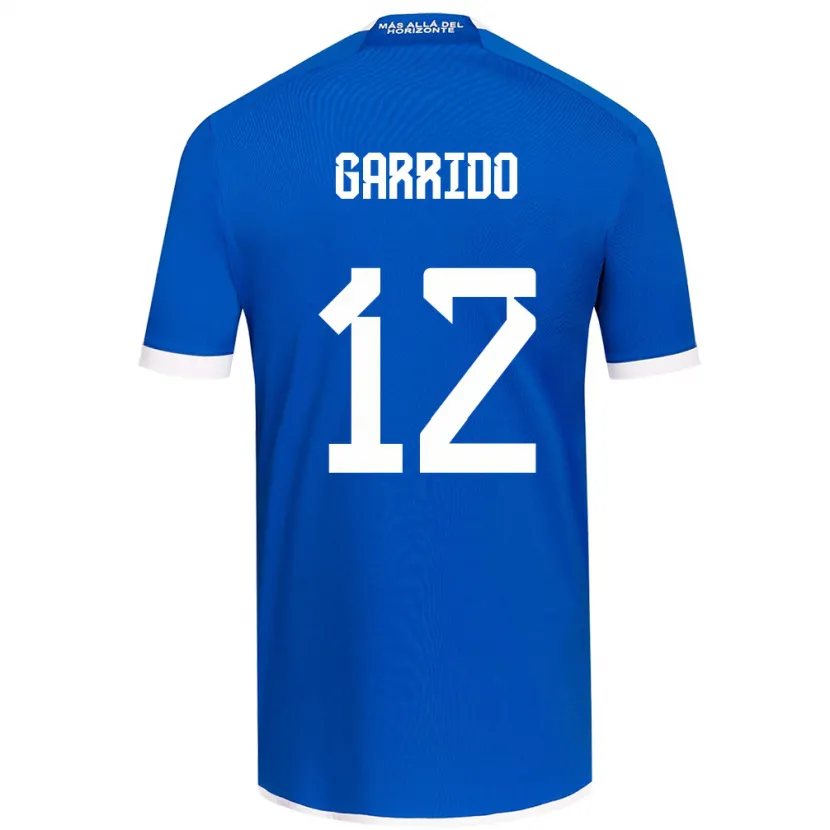 Danxen Kid Pedro Garrido #12 Blue White Home Jersey 2024/25 T-Shirt