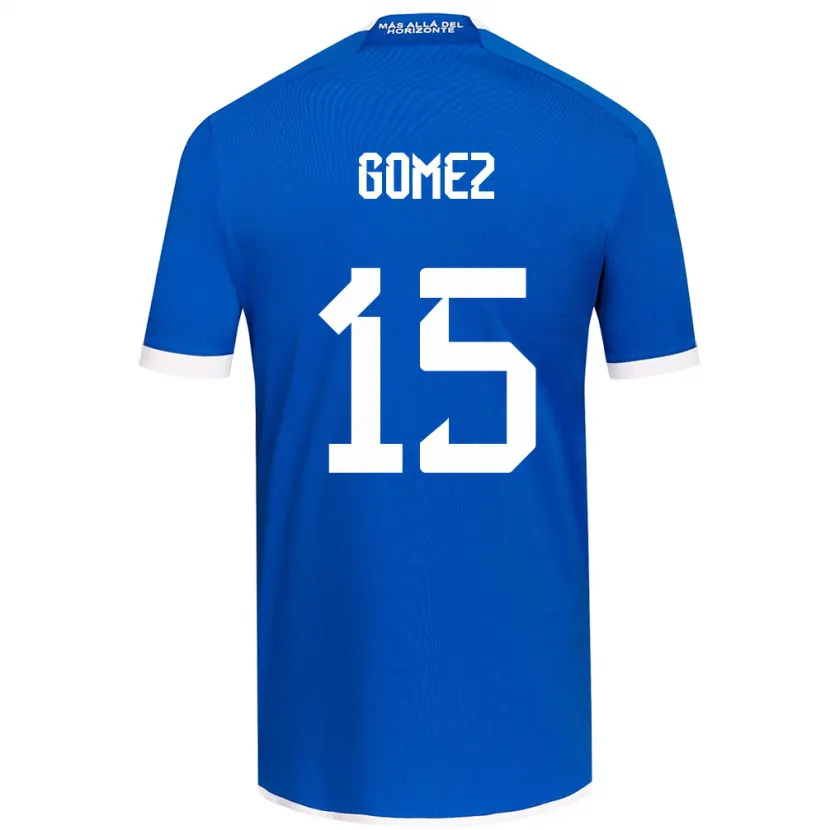 Danxen Kid Juan Pablo Gómez #15 Blue White Home Jersey 2024/25 T-Shirt