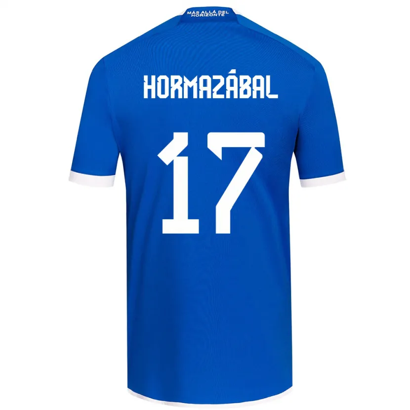 Danxen Kid Fabián Hormazábal #17 Blue White Home Jersey 2024/25 T-Shirt