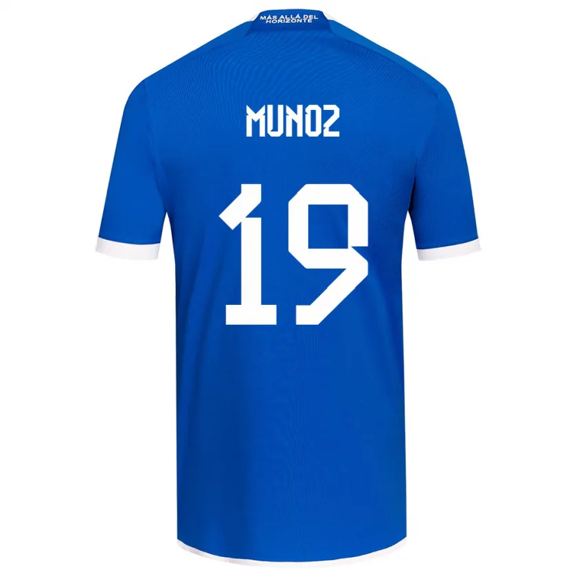 Danxen Kid Cristóbal Muñoz #19 Blue White Home Jersey 2024/25 T-Shirt