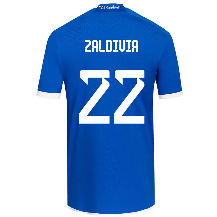 Danxen Kid Matías Zaldivia #22 Blue White Home Jersey 2024/25 T-Shirt