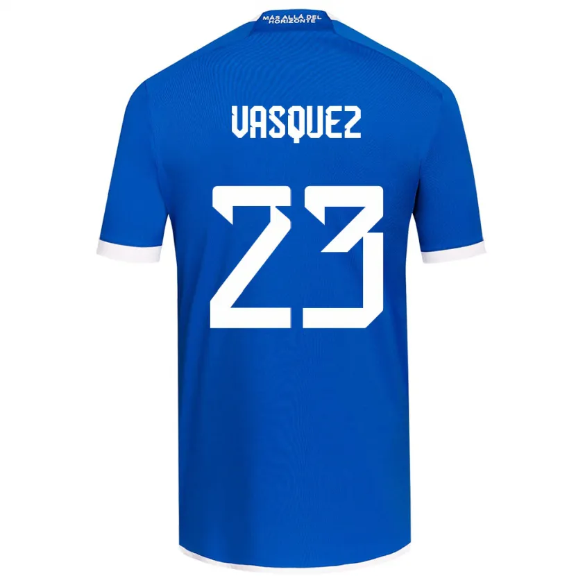 Danxen Kid Ignacio Vásquez #23 Blue White Home Jersey 2024/25 T-Shirt