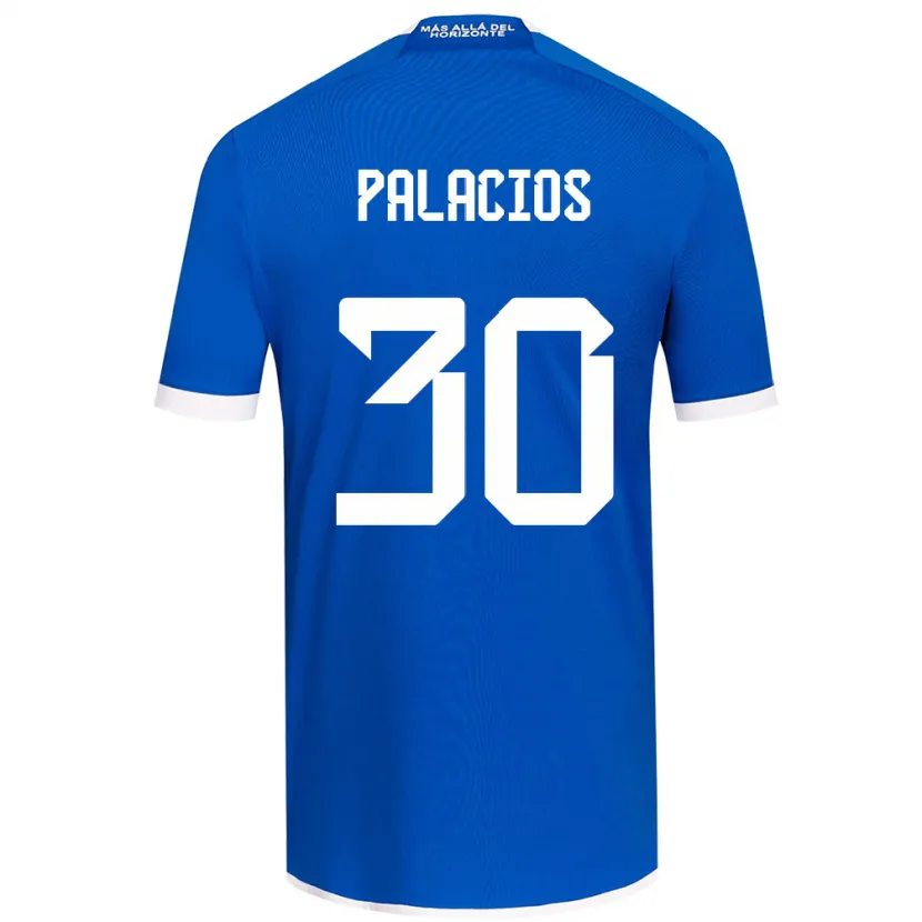 Danxen Kid Cristian Palacios #30 Blue White Home Jersey 2024/25 T-Shirt