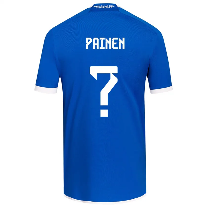 Danxen Kid Sebastián Painen #0 Blue White Home Jersey 2024/25 T-Shirt