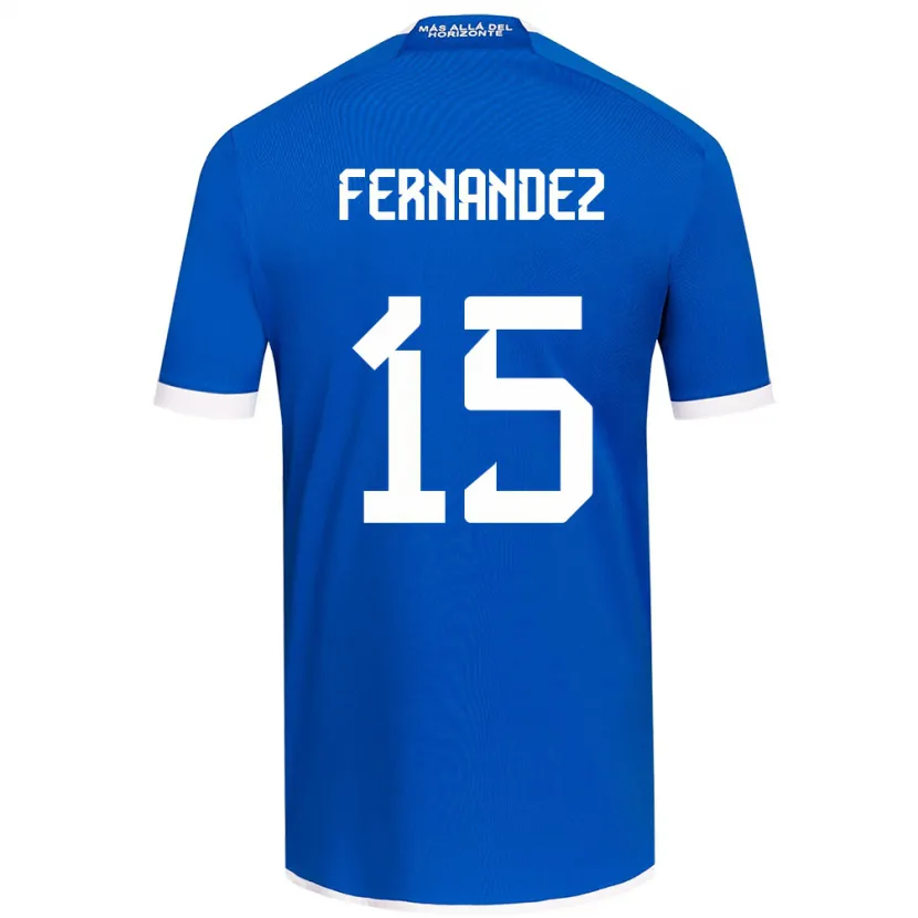 Danxen Kid Vicente Fernández #15 Blue White Home Jersey 2024/25 T-Shirt